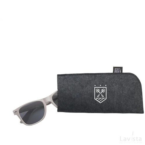 Feltro Rpet Pouch Brillenhoesje Donkergrijs