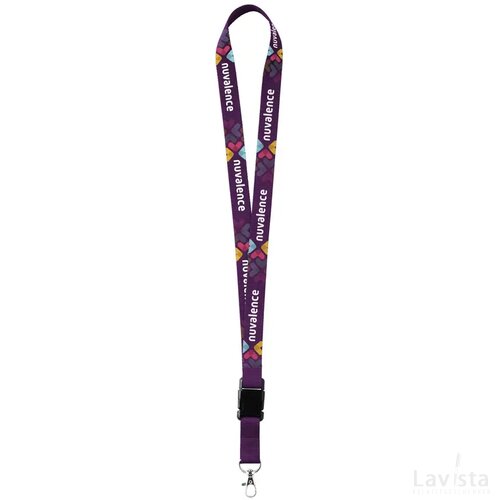Lanyard Sublimatie Buckle Keycord 20 Mm Multicolour