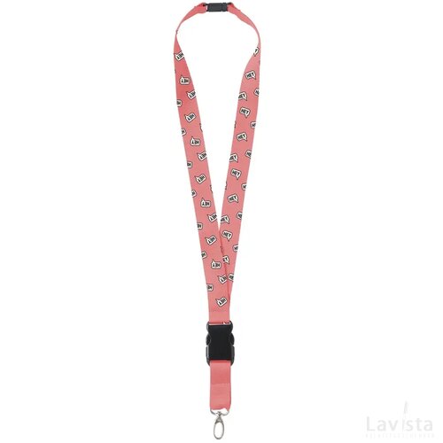 Lanyard Promo Complete Sublimatie Keycord 20 Mm Pms Kleur Naar Keuze