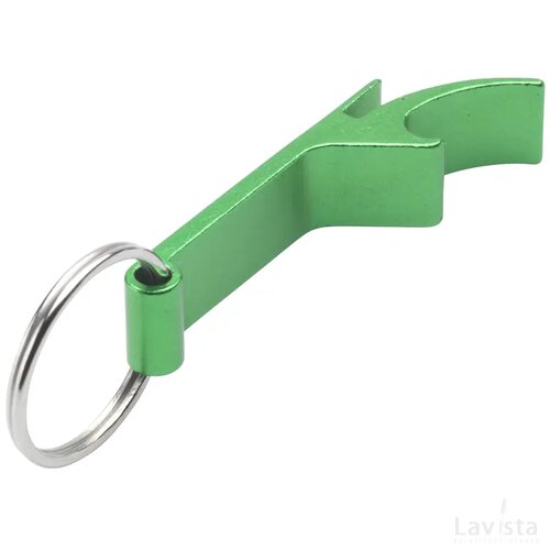 Opener Grs Recycled Aluminium Sleutelhanger Groen