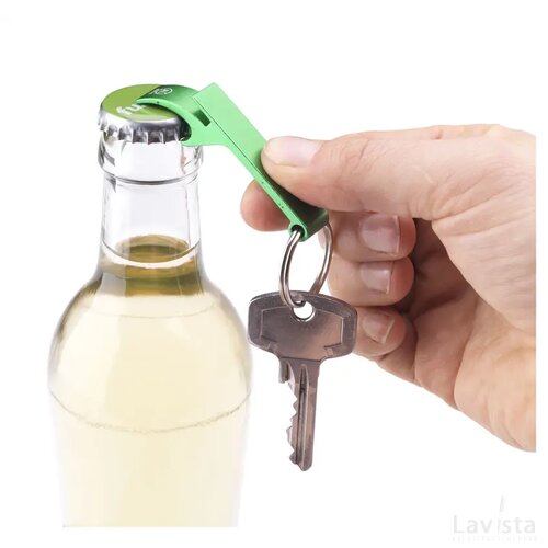Opener Grs Recycled Aluminium Sleutelhanger Groen