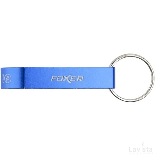 Opener Grs Recycled Aluminium Sleutelhanger Blauw