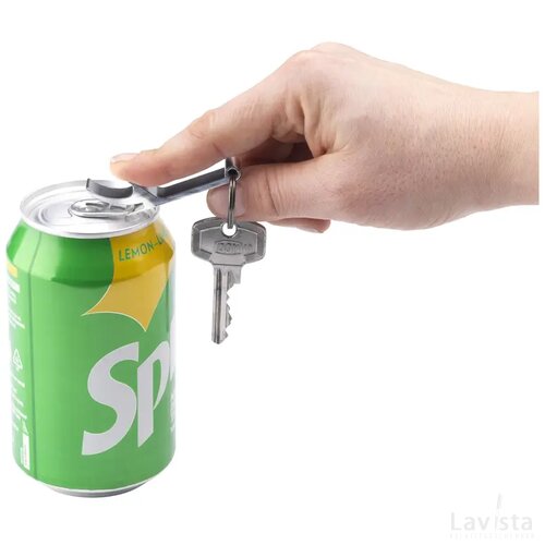 Opener Grs Recycled Aluminium Sleutelhanger Zilver