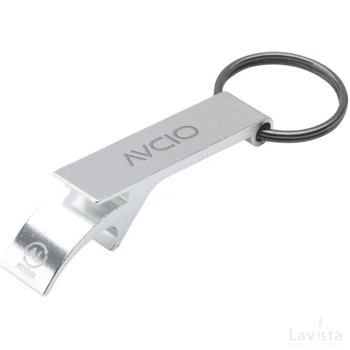 Opener Grs Recycled Aluminium Sleutelhanger Zilver