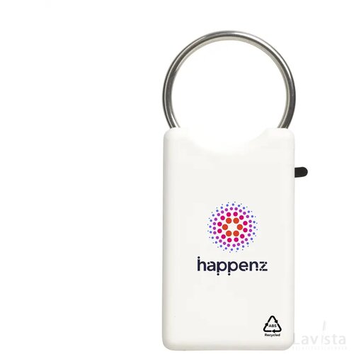 Safe Grs Recycled Key Ring Sleutelhanger Wit