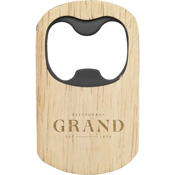 Handzame flesopener Zwart/Bruin