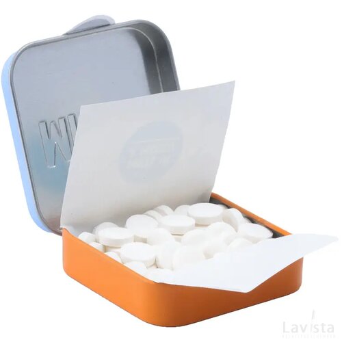 Max's Mints Organic Menthol Dutch Mints Lichtblauw