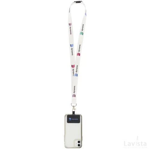 Lanyard Sublimatie Safety Rpet 2 Cm Met Patch Keycord Pms Kleur Naar Keuze
