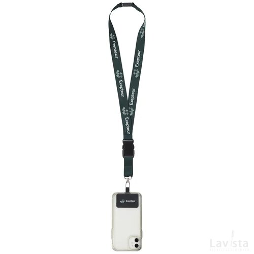 Lanyard Promo Complete Sublimatie Rpet 2 Cm Met Patch Pms Kleur Naar Keuze