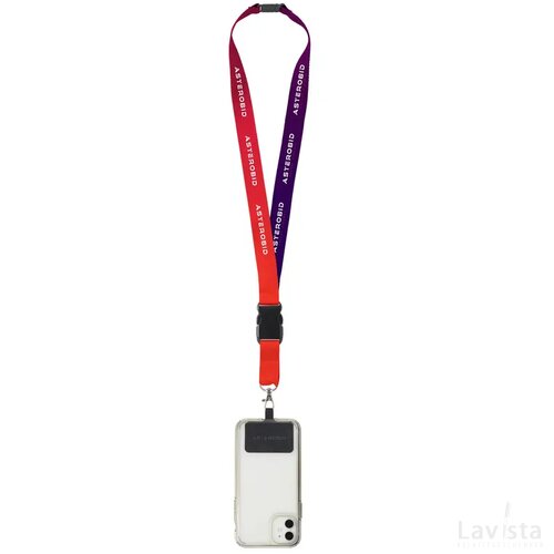 Lanyard Promo Complete Sublimatie Rpet 2 Cm Met Patch Pms Kleur Naar Keuze