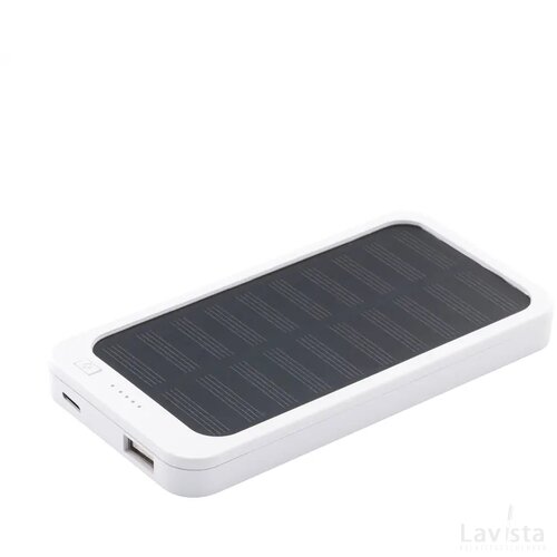 Solar Powerbank 4000 Oplader Wit