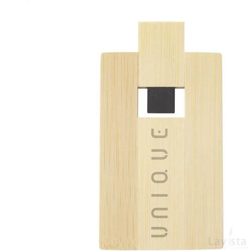Creditcard Usb Bamboo 64 Gb Bamboe