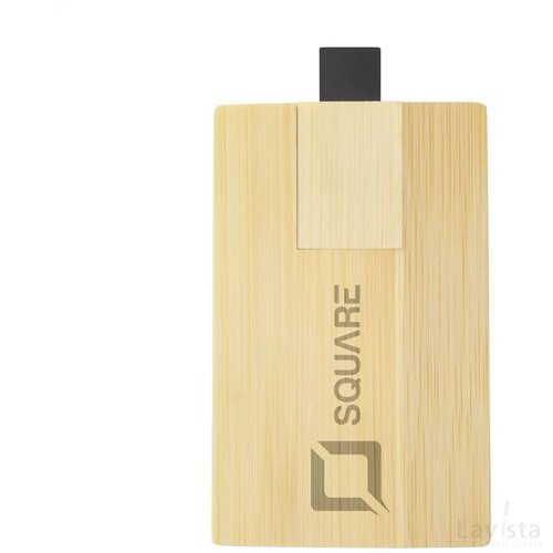 Creditcard Usb Bamboo 64 Gb Bamboe