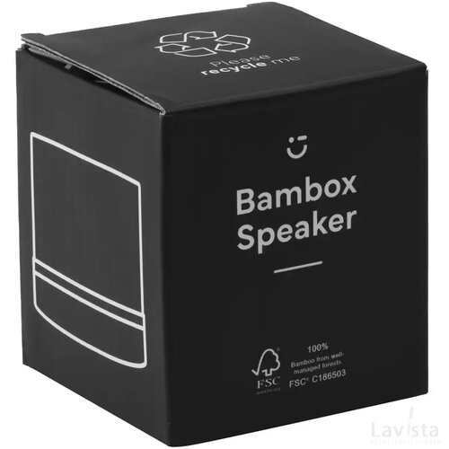 Bambox Fsc-100% Bamboo Speaker Draadloze Speaker Bamboe