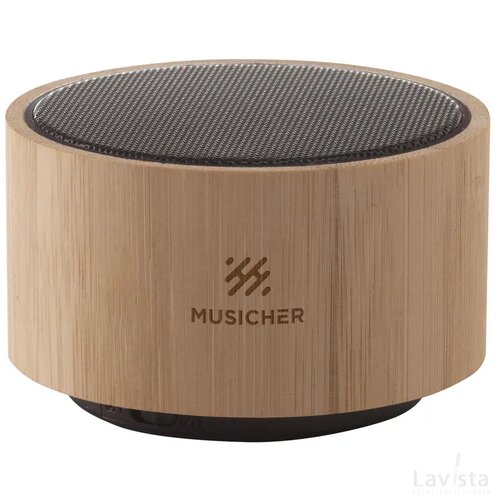 Wave Fsc Bamboo Wireless Speaker Draadloze Speaker Bamboe