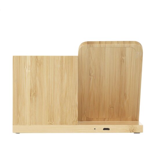 Bamboo Penhouder Met Draadloze Oplader
