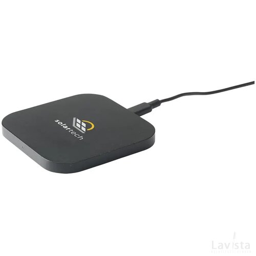 Bamboo Fsc-100% Wireless Charger 15W Draadloze Oplader Zwart