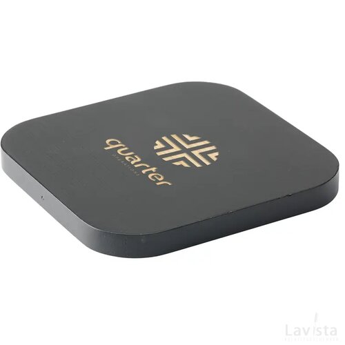Bamboo Fsc-100% Wireless Charger 15W Draadloze Oplader Zwart