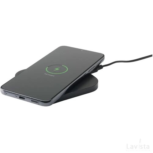 Bamboo Fsc-100% Wireless Charger 15W Draadloze Oplader Zwart