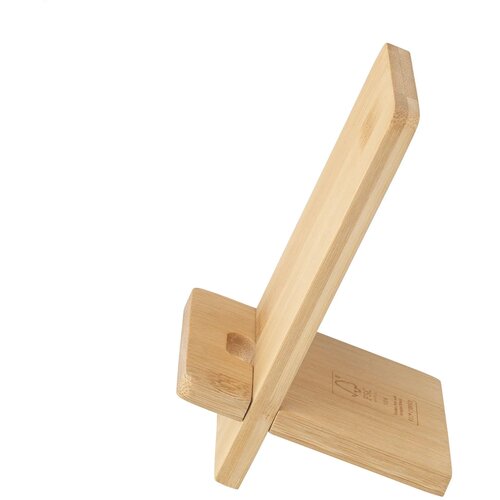 Fsc Bamboo Telefoonhouder Met Oplader