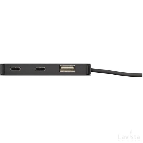 Tecco Grs Recycled Alu Usb Hub Zwart