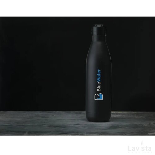 Topflask Rcs Recycled Steel 750 Ml Drinkfles Zwart