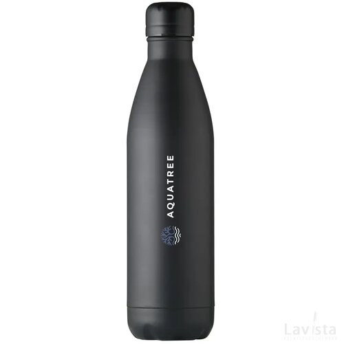 Topflask Rcs Recycled Steel 750 Ml Drinkfles Zwart