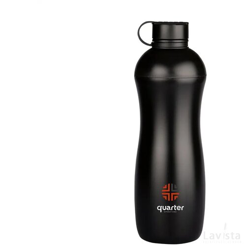 Oasus Bio Bottle 500 Ml Waterfles Zwart