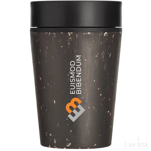 Circular&Co Recycled Coffee Cup 227 Ml Koffiebeker Zwart/Zwart