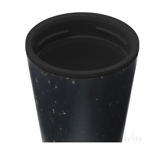 Circular&Co Recycled Coffee Cup 227 Ml Koffiebeker Zwart/Zwart