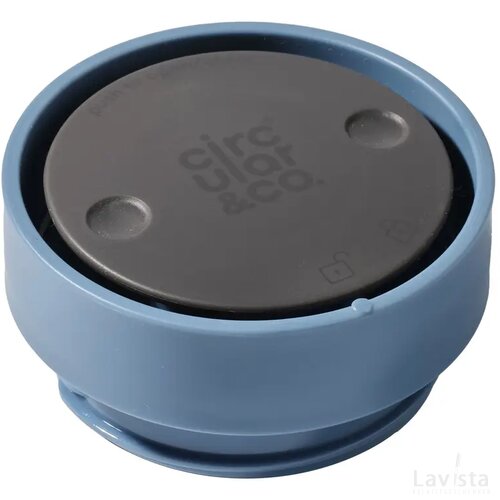 Circular&Co Recycled Coffee Cup 227 Ml Koffiebeker Grijs/Blauw