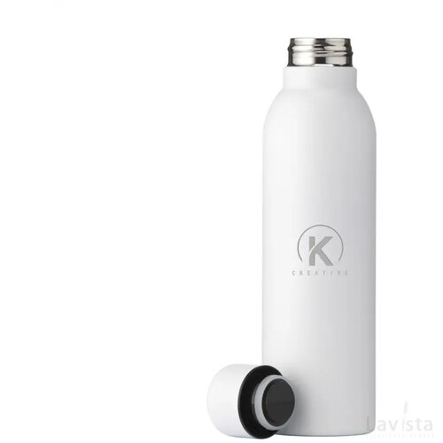 Helios Recycled Steel Bottle 470 Ml Thermosfles Wit