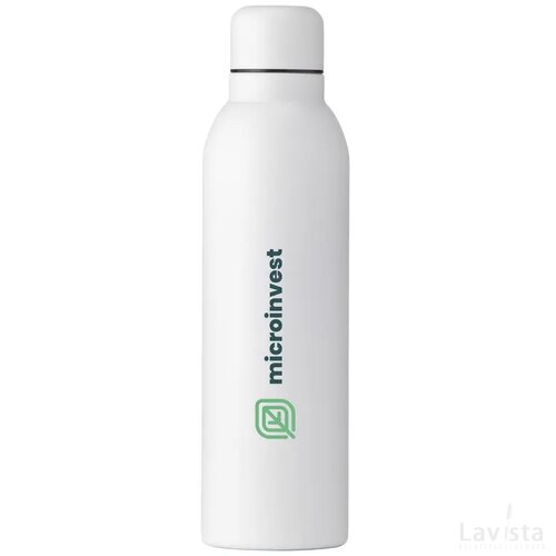 Helios Recycled Steel Bottle 470 Ml Thermosfles Wit