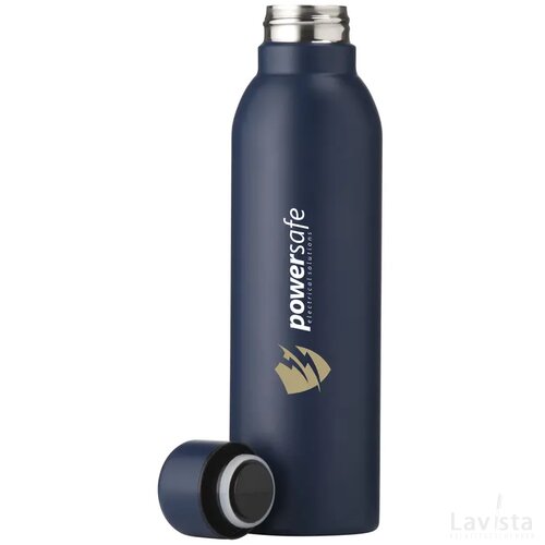 Helios Recycled Steel Bottle 470 Ml Thermosfles Blauw