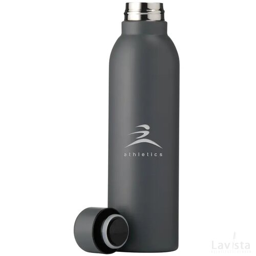 Helios Recycled Steel Bottle 470 Ml Thermosfles Grijs