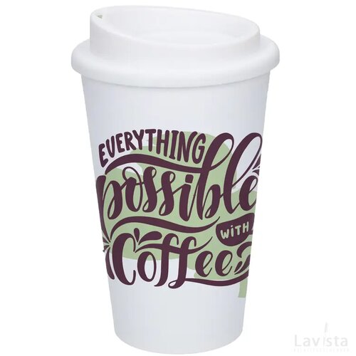 Coffee Mug Premium 350 Ml Koffiebeker Wit