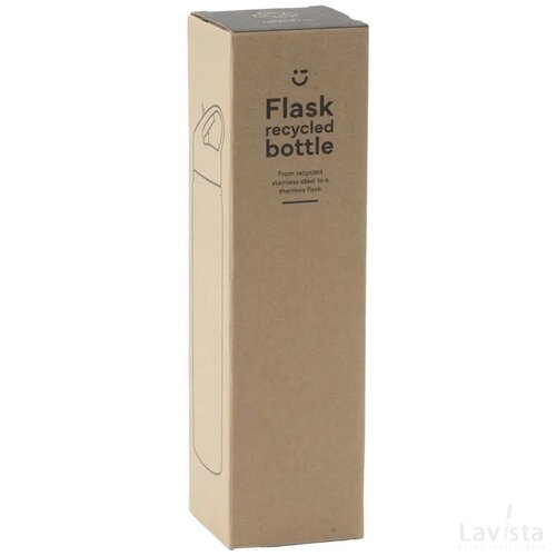Flask Recycled Bottle 500 Ml Thermosfles Zwart