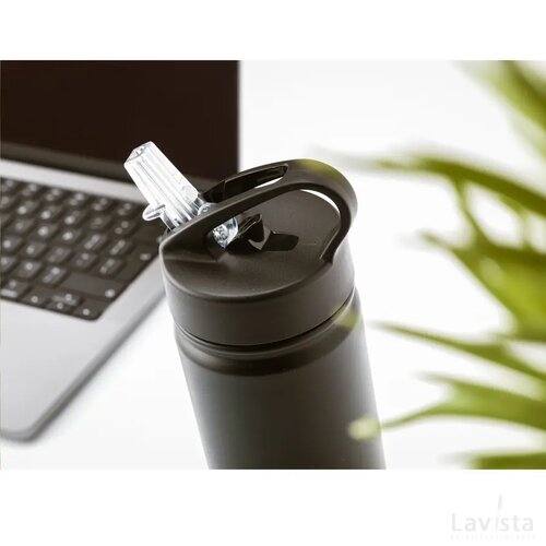 Flask Recycled Bottle 500 Ml Thermosfles Zwart