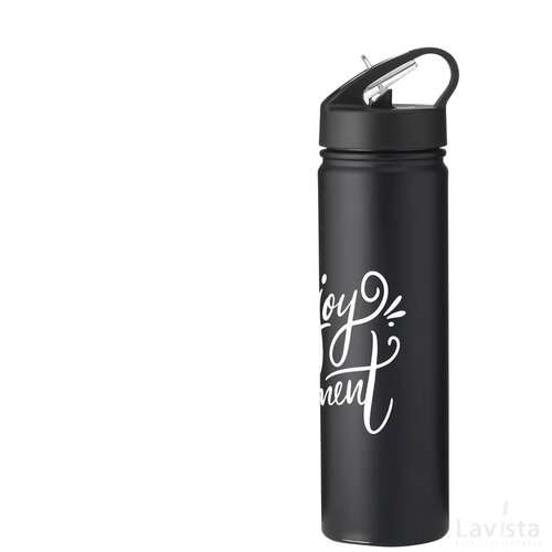 Flask Recycled Bottle 500 Ml Thermosfles Zwart