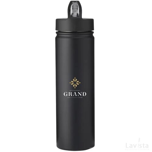 Flask Recycled Bottle 500 Ml Thermosfles Zwart