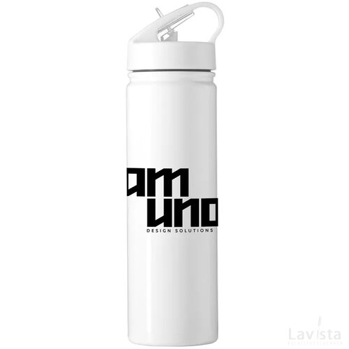 Flask Recycled Bottle 500 Ml Thermosfles Wit