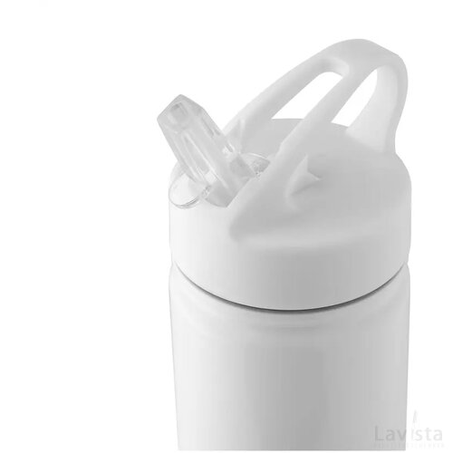 Flask Recycled Bottle 500 Ml Thermosfles Wit