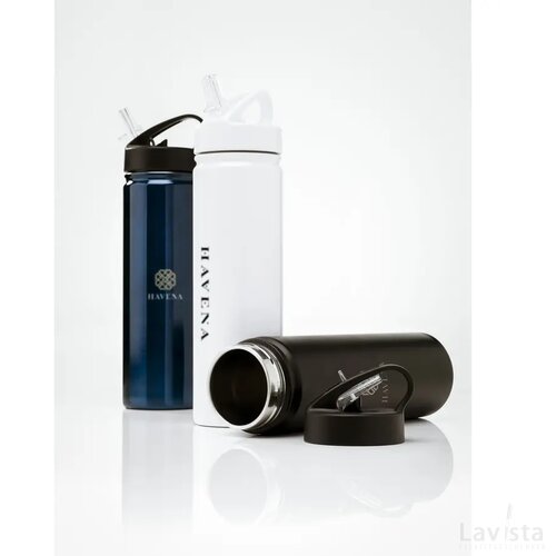 Flask Recycled Bottle 500 Ml Thermosfles Wit