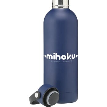 Nevada Rcs Recycled Steel Bottle 500 Ml Drinkfles Donkerblauw
