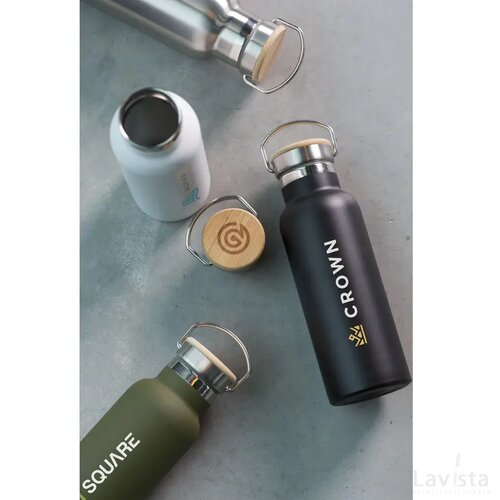 Nordvik Rcs Recycled Steel 500 Ml Drinkfles Zilver