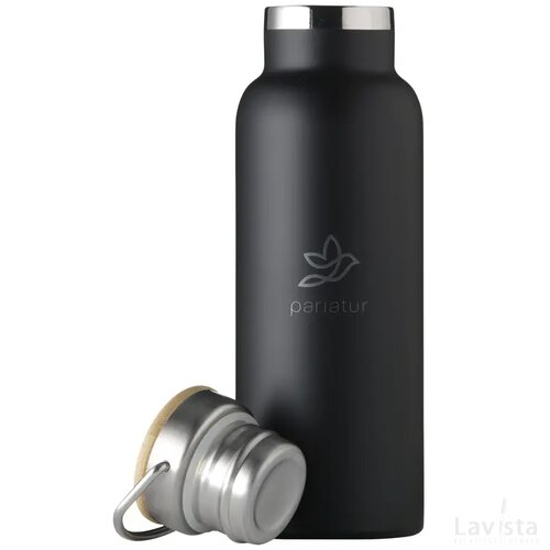 Nordvik Rcs Recycled Steel 500 Ml Drinkfles Zwart