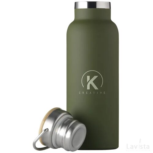 Nordvik Rcs Recycled Steel 500 Ml Drinkfles Donkergroen