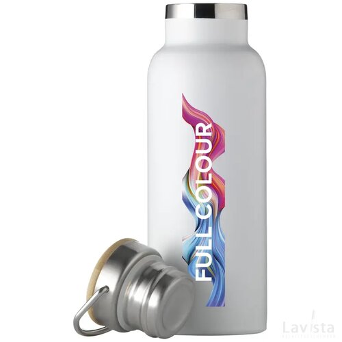 Nordvik Rcs Recycled Steel 500 Ml Drinkfles Wit