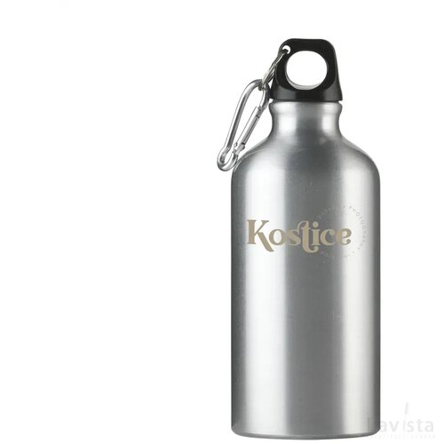 GRS Recycled Aluminium Waterfles (500 ml) Zilver