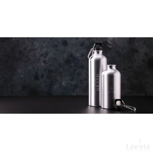 GRS Recycled Aluminium Waterfles (500 ml) Zilver